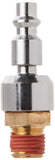 Bostitch BTFP72333 Industrial 1/4-Inch Series Swivel Plug with 1/4-Inch NPT Male Thread