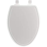 Bemis Mayfair 147slow-000 Slow Close Elongated Toilet Seat, Molded Wood, White