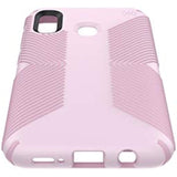 Speck Products Samsung A20 Case, Presidio Grip, Ballet Pink/Ribbon Pink