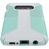 Speck Products Presidio Grip Samsung Galaxy S10e Case, Dolphin Grey/Aloe Green