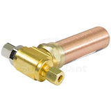 SUPPLY GIANT IS-BB-36DPNQ Compression Tee Hammer Arrestor, AA 1/4 in. OD COMP x 1/4 in. OD Femail, Copper