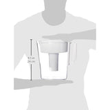 Brita SOHO White 5 cup Water Pitcher, 11.1 x 9.5 x 4.6", White