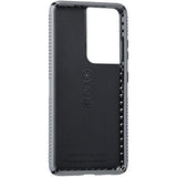 Speck Products Presidio2 Grip Samsung Galaxy S21 Ultra 5G Case, Graphite Grey/Black/Bold Red