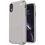 Speck Products Presidio2 PRO Case, Compatible with iPhone XR, Cathedral Grey/Graphite Grey/White