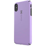 Speck Products iPhone XS Max Case, CandyShell, Aster Purple/Slate Grey