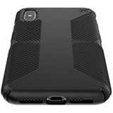 Speck Products Presidio Grip iPhone XS Max Case, Black/Black