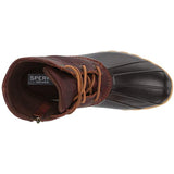 Sperry Womens Saltwater Boots, Tan/Dark Brown, 8 Wide