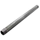 Supply Giant QDHM1048 48" Long Pre-Cut Galvanized Pipe with 1" Nominal Size Diameter