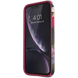 Speck Products Presidio Inked iPhone XR Case, DigitalFloral/Cerise Red