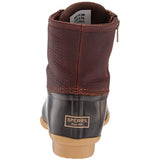 Sperry Womens Saltwater Boots, Tan/Dark Brown, 8 Wide