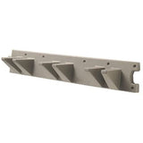 Suncast 2' Wall Mount Tool Organizer for Hanging Lawn and Garden Tools, 60 lb. Weight Capacity, Gray
