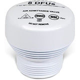 Highcraft BBW112 Air Admittance Valve 1-1/2"’ MIP, White