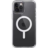 Speck Products Presidio Perfect Clear + MagSafe iPhone 12 Pro Max Case, Clear/Clear