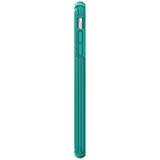 Speck Products Presidio V-Grip iPhone Xs Max Case, Clear/Caribbean Blue
