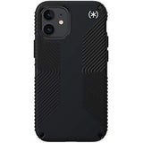 Speck Products Presidio2 Grip iPhone 12 Mini Case, Black/Black/White