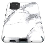 Speck Products Presidio Inked Samsung Galaxy S20 Case, CarraraMarble Matte/Grey