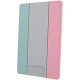 Speck Products GrabTab Cell Phone Holder and Stand, Works with Most Cell Phones - Aquifer Blue/Dolphin Grey/Sorbet Pink