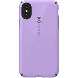 Speck Products iPhone Xs/iPhone X Case, CandyShell, Aster Purple/Slate Grey