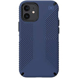 Speck Products Presidio2 Grip iPhone 12 Mini Case, Coastal Blue/Black/Storm Blue (138475-9128)