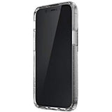 Speck Products Presidio Perfect-Clear + Glitter iPhone 12 Mini Case, Clear with Gold Glitter/Clear