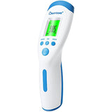 Berrcom Thermometer for Fever Digital Thermometer Non Contact Medical Infrared Forehead Thermometer Body Surface Room Baby Thermometer LCD Display Infrared Thermometer