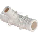 Supply Giant QQSU1033 Plastic PEX Poly Alloy Reducing Tee Barb Pipe Fitting 1 x 1 x 1/2 Inches