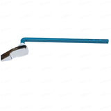 Blue Toilet Tank Flush Lever Replacement for Mansfield, Chrome Finish Handle