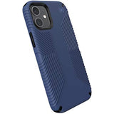 Speck Products Presidio2 Grip iPhone 12 Mini Case, Coastal Blue/Black/Storm Blue (138475-9128)