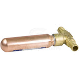 Supply Giant IBNQ0012 PEX Barb Hammer Arrestor, 1/2", Copper