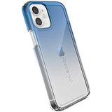 Speck Products Gemshell Print iPhone 12 Mini Case, Kyanite Blue/Clear,