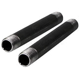 SUPPLY GIANT OQCM3412-2 NPBL3412-2 Steel Nipple Pipe, 3/4" x 12", Black