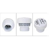 Highcraft BBW112 Air Admittance Valve 1-1/2"’ MIP, White