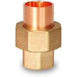 Supply Giant DDDV0034 3/4" Nominal Size Lead Free Straight Union with Sweat Sockets for Use with 7/8" OD Copper Pipe, 28