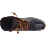 Sperry Womens Saltwater Boots, Tan/Navy, 12