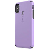 Speck Products iPhone Xs/iPhone X Case, CandyShell, Aster Purple/Slate Grey