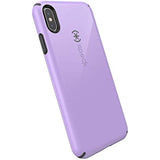 Speck Products iPhone XS Max Case, CandyShell, Aster Purple/Slate Grey