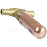 Supply Giant IBNQ0012 PEX Barb Hammer Arrestor, 1/2", Copper