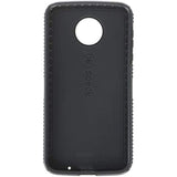 Speck Products Presidio Grip Cell Phone Case for Moto Z2 Force Edition, Graphite Grey/Charcoal Grey