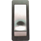 IQ America WP2014 Wireless Battery Operated Doorbell Pushbutton Replacement Contemp Style Non-lighted Satin Nickel, Works With Most 16VA or Battery Operated Chimes