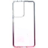 Speck Products Presidio Perfect Clear Ombre Samsung Galaxy S21 Ultra 5G Case, Clear/Vintage Rose Fade