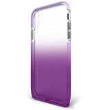 BodyGuardz - Harmony Case for Apple iPhone Xs Max (Clear/Purple), Extreme Impact and Scratch Protection for iPhone Xs Max (Amethyst)