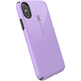 Speck Products iPhone Xs/iPhone X Case, CandyShell, Aster Purple/Slate Grey