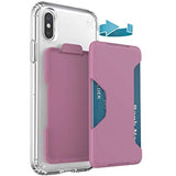 Speck Products Universal Phone Case LootLock Stick-on Wallet, Deja Vu Pink
