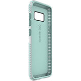 Speck Products Presidio Grip Cell Phone Case for Samsung Galaxy S8 - Dolphin Grey/Aloe Green
