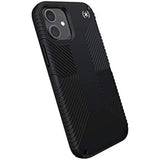Speck Products Presidio2 Grip iPhone 12 Mini Case, Black/Black/White