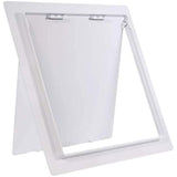 SUPPLY GIANT AP12 Plastic Access Panel for Drywall Ceiling 12 x 12 Inch Reinforced Plumbing Wall Access Door Removable Hinged, White