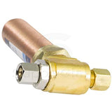 SUPPLY GIANT IS-BB-36DPNQ Compression Tee Hammer Arrestor, AA 1/4 in. OD COMP x 1/4 in. OD Femail, Copper