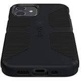 Speck Products CandyShell Pro Grip iPhone 12 Mini Case, Black/Black (137595-1050)