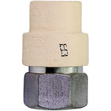 Supply Giant TTDQG300 Female x CPVC Adapter Transition Pipe Fitting; Durable Over Molded One-Piece Design; 1 in.; Lead Free Stainless Steel
