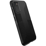 Speck Products Presidio Grip Samsung Galaxy S20 Case, Black/Black (136313-1050)